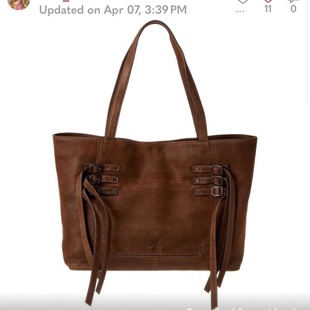 Frye Brooke Suede Tote - gently used